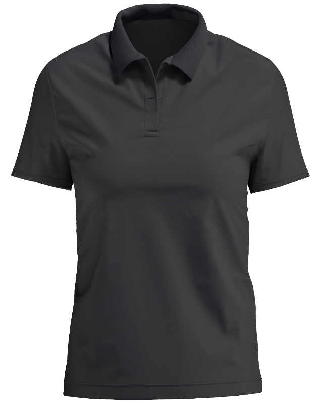 Inspire PW Damen Polo Shirt Schwarz