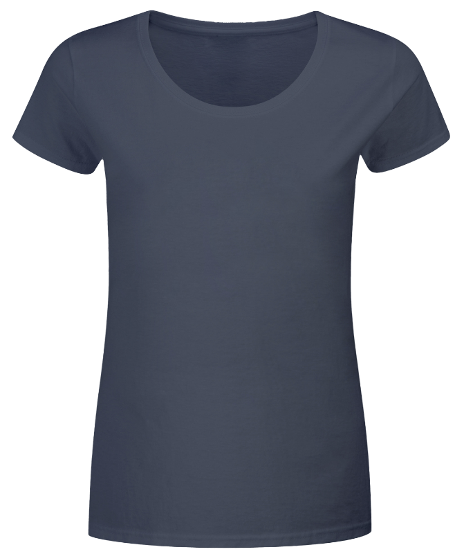 Damen T-Shirt B&C Inspire TW BIO organic Navy-Blau