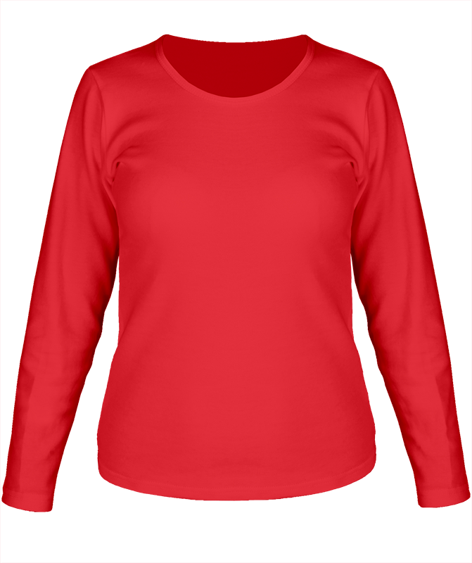 Inspire Long Sleeve T Women Fire Red