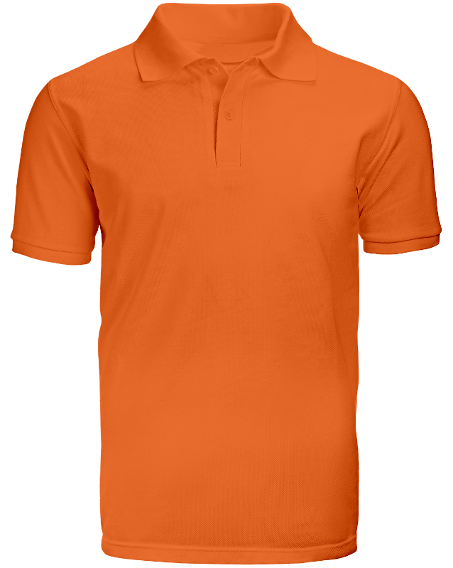 Inspire Herren Polo Shirt Orange