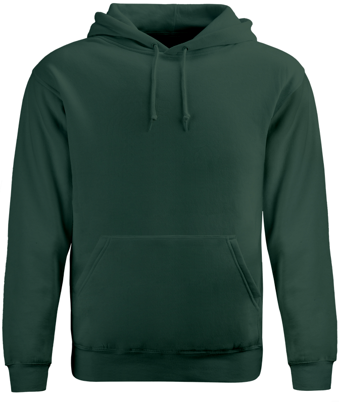 Just Hoods College Hoodie Flaschengrün